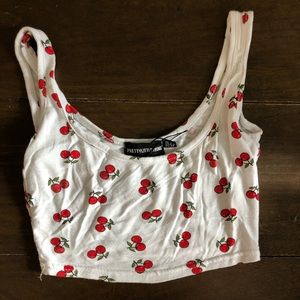 Cherry crop top